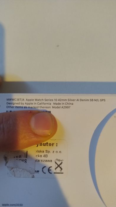 Apple Watch 10 GPS 42mm