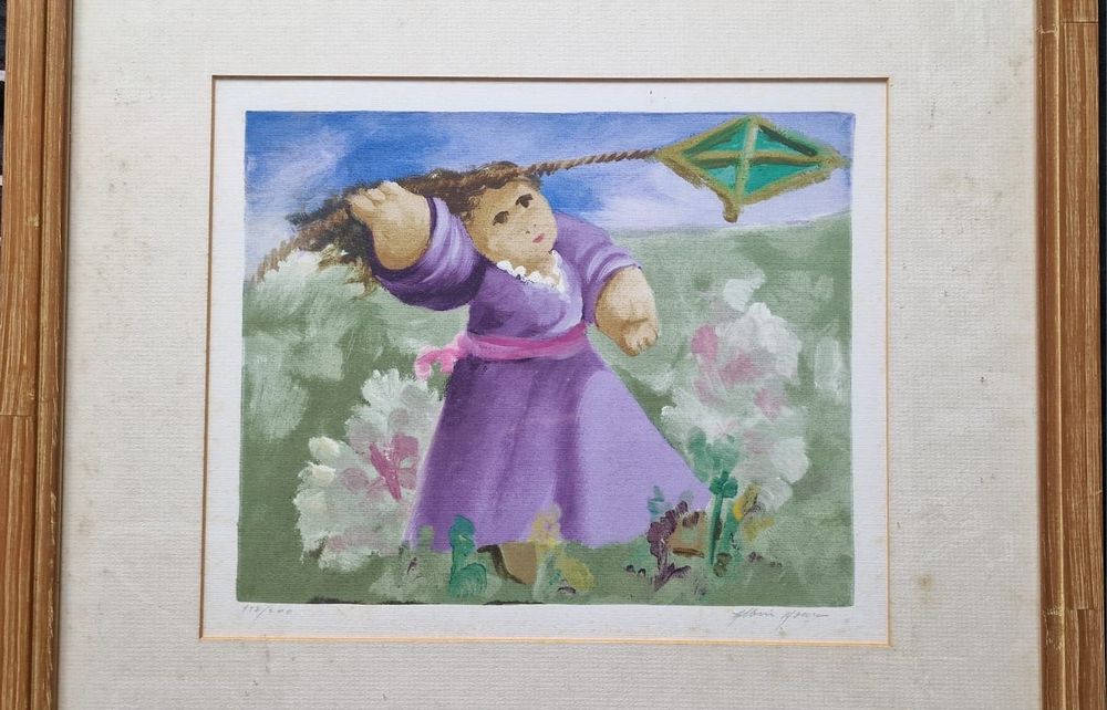 Serigrafia de Albino Moura 25x35