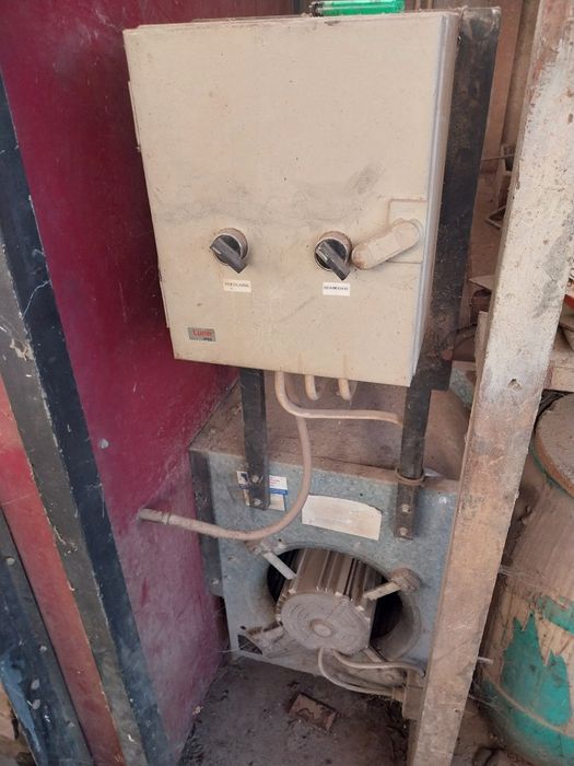 Fornalha a lenha  para aquecimento com tubos