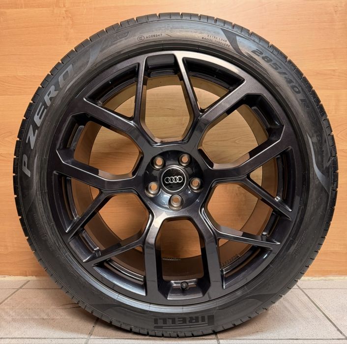 Оригінальні диски Audi SQ7 R21 2025 Q7 Etron A6 Allroad 285/40/21 Pirelli