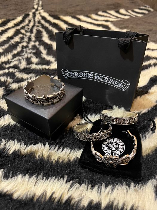 Браслет Хром Хартс Chrome Hearts Сuff Bracelet