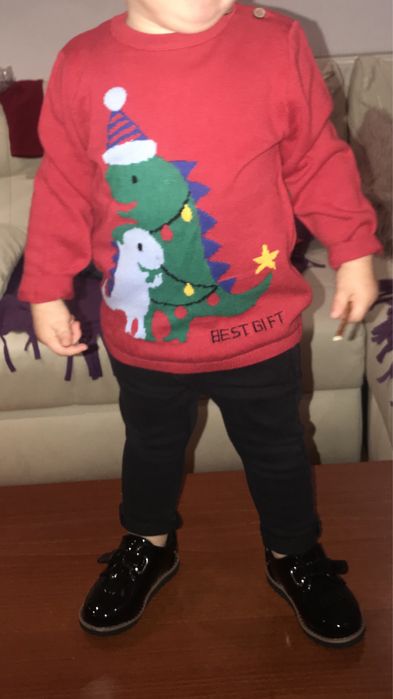 H&M sweter sweterek Święta, sesje, rozm 86 - 92 cm