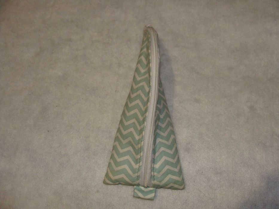 Estojo/Porta-lápis às Riscas