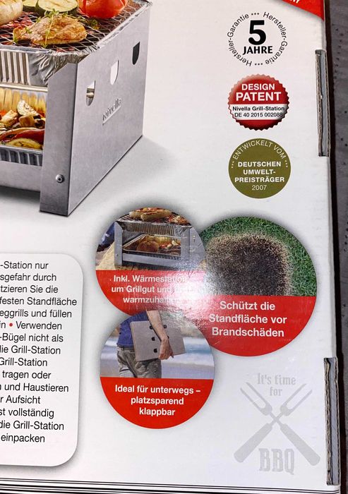 GRILL Nivella metalowy
