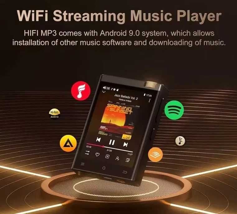 Oilsky m308 bezstratny odtwarzacz mp3 z android