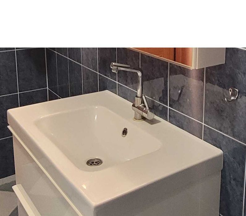 Bateria Umywalkowa z Sitkiem Ikea Lundskar Chromowana