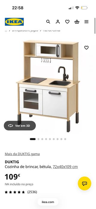 Cozinha Ikea infantil