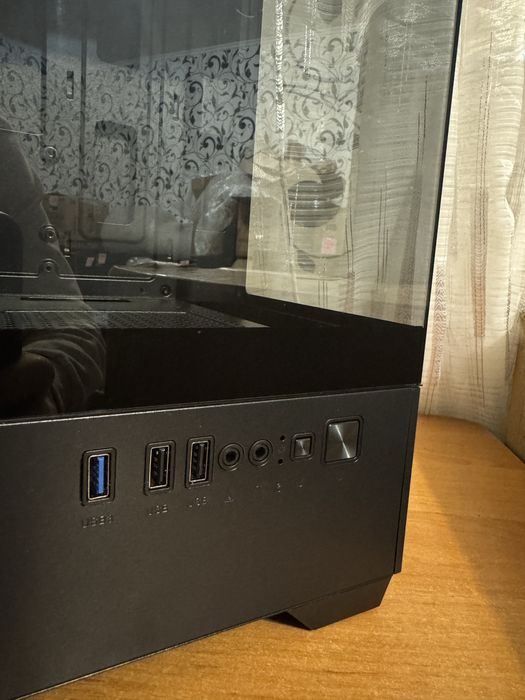 Корпус пк Gamedias Aura (акваріум +3 argb вентилятора(