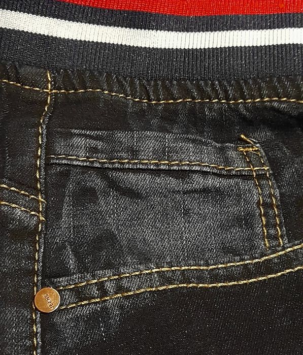 Ого-го какой размерчик новые стрейчевые летние джинсы батал 6XL