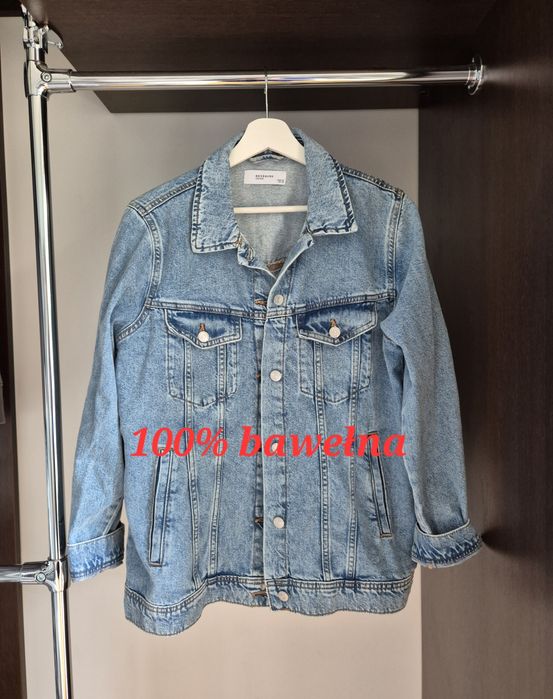 reserved kurtka jeansowa jasnoniebieska rozmiar 38