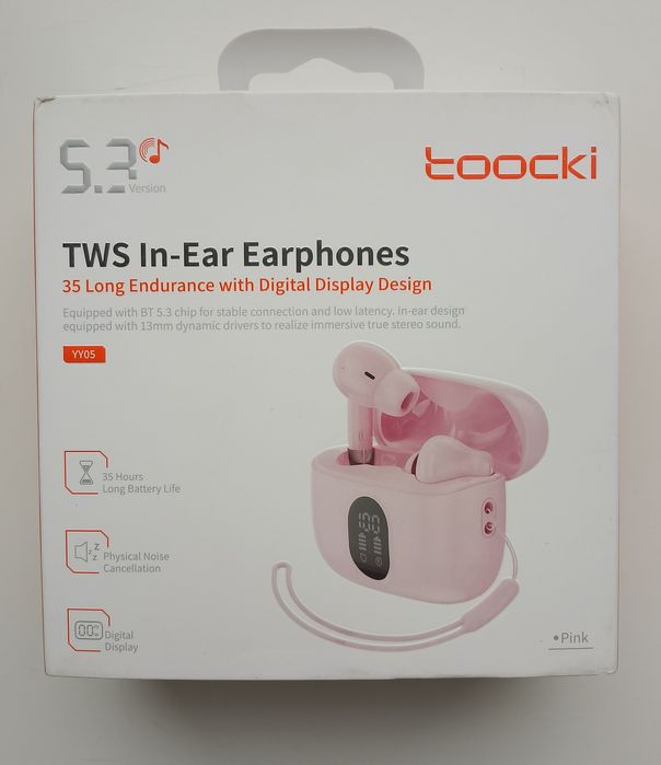Toocki HE-058B — бездротові Bluetooth 5.3 навушники