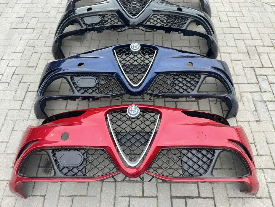 Бампер передний ALFA ROMEO GIULIA QV запчасти б/у