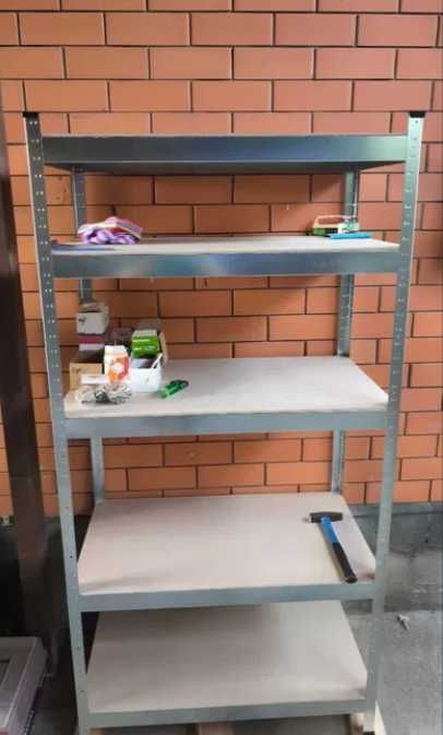 Металевий стелаж в гараж металеві стелажі на склад, стеллажи в магазин металлический стеллаж в подвал,