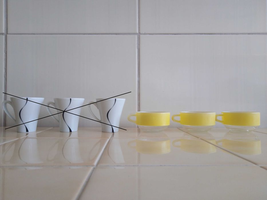 Conjunto de 13 Chávenas + Conjunto de 10 Pires