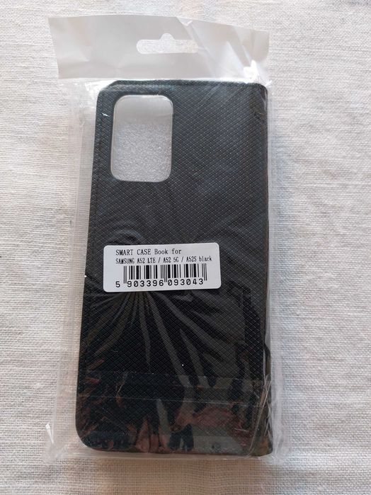Etui na telefon Samsung A52 czarne