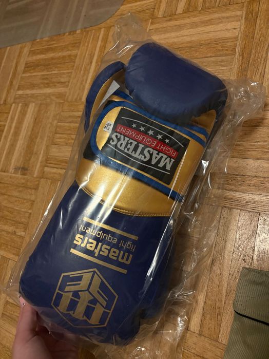 Rękawice bokserskie Sport Masters, NIEUŻYWANE