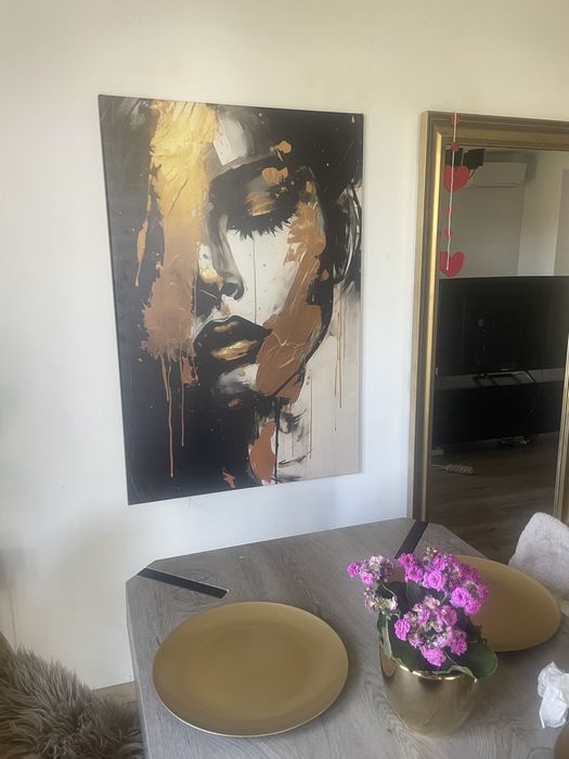 Obraz drukowany kobiety