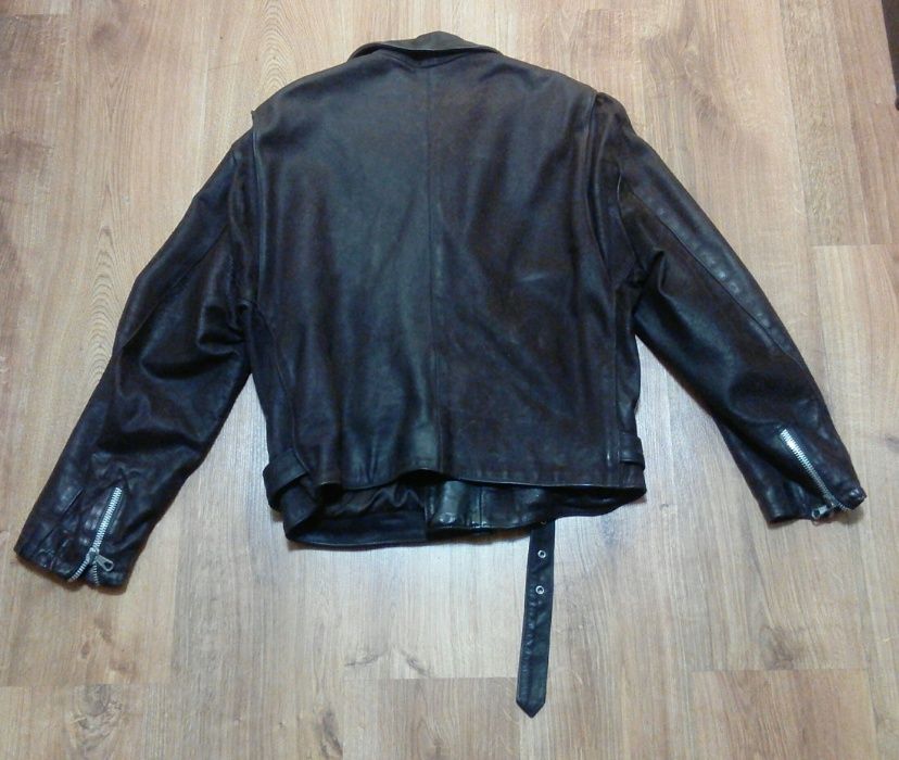 Vera Pelle Итальянская Винтажная Кожаная Косуха толстая кожа