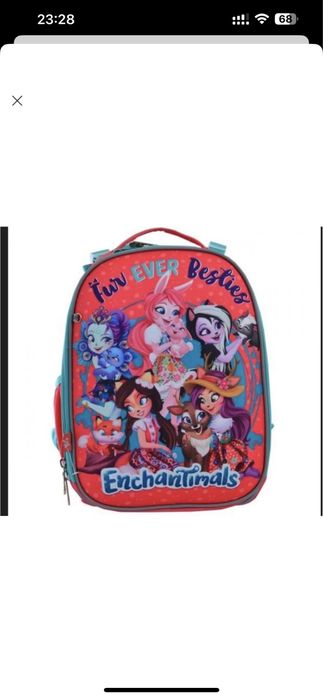Рюкзак шкільний каркасний yes enchantimals