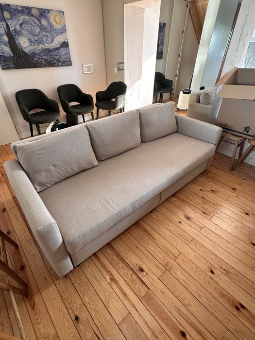 Sofá cama 3 lugares Ikea