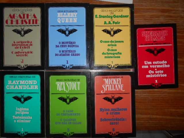 Livros Policiais da Colecção Vampiro Gigante