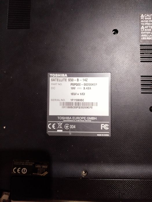 Portátil Toshiba I7 para peças