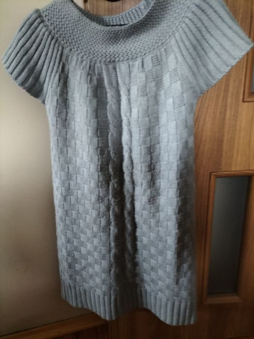 Tunika sweter, bezrękawnik
