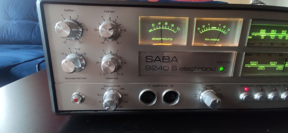 Amplituner Saba 9240 S electronic z programatorem!