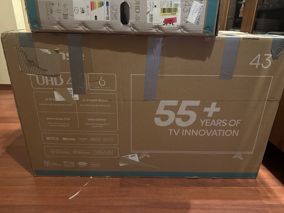 26 telewizorow ze zbita matryca