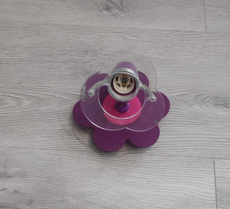 Komplet Lampa klosz sufitowa plus kinkiet ścienny