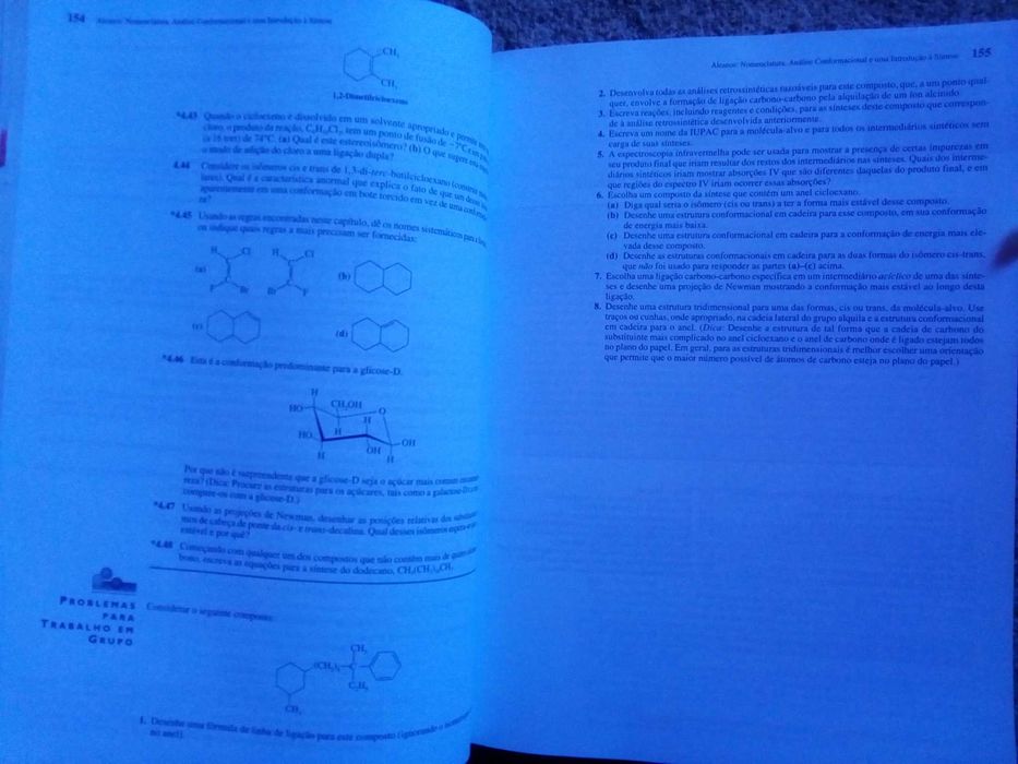 Livros" Quimica Orgânica" vol 1 e 2 (Graham Solomons e Craig Fryhle)