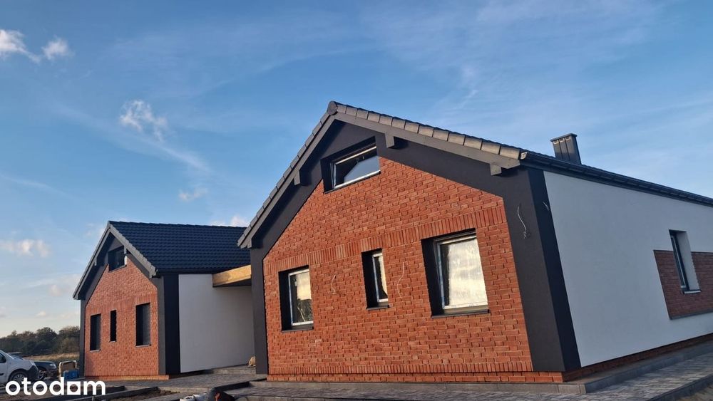 Dom z keramzytu - Piotrowice/Słupca 82m2, 90m2