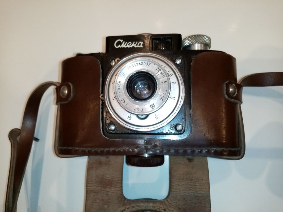 Aparat fotograficzny SMIENA. PRL cmiena BDB stan. Branice • OLX.pl