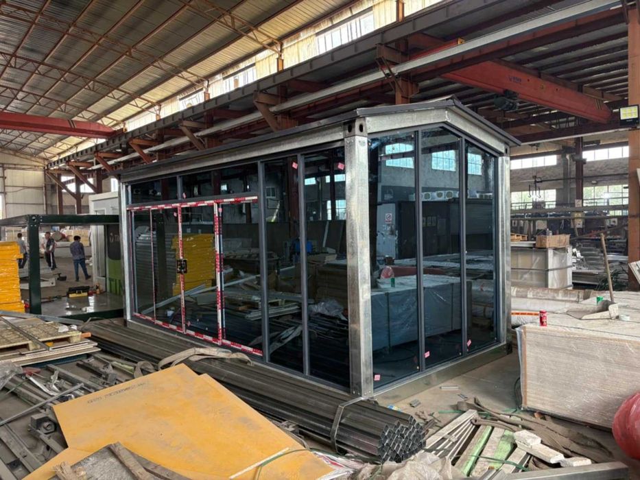 ogródek piwny rama kontenera domek mobilny 3x6 kontener pawilon