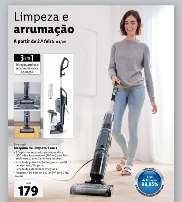 Aspirador lava e aspira