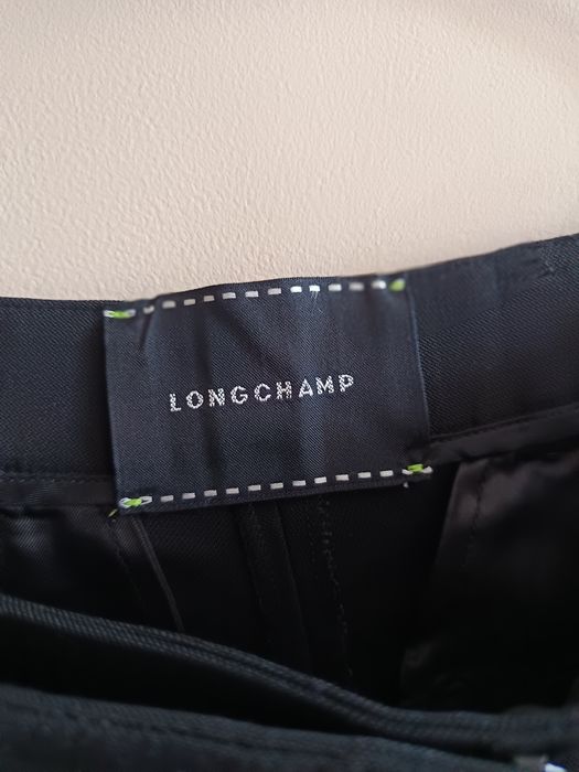 Czarne szorty Bermudy Longchamp 38/M Premium