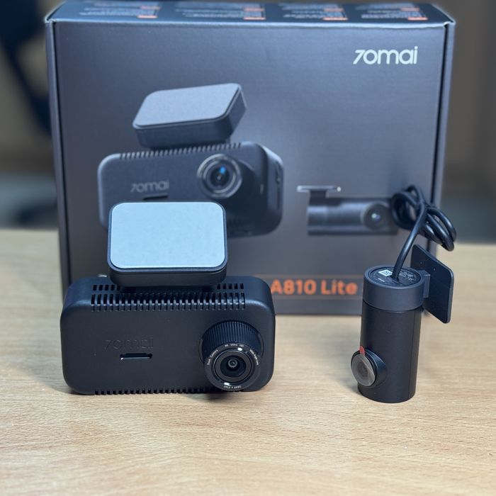Відеореєстратор 70mai Dash Cam A810 Lite 4K + 70mai Rear Cam RC21