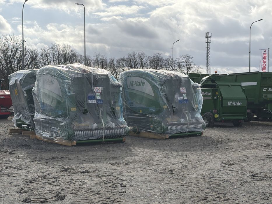 Prasa zwijająca McHale F5 560 isobus, F5-540C, V6-750 Monitor Kamera 25noży