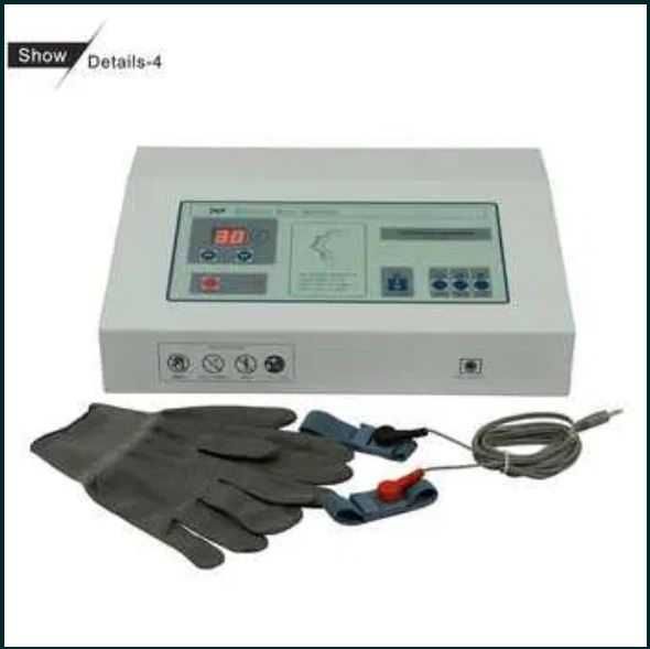 Аппарат микротоки для лица и тела с волшебными перчатками MAS8020