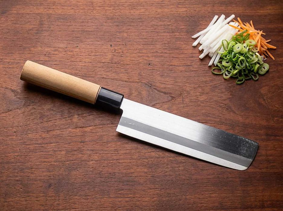 Japoński Nóż Nakiri Katsuhiro 170mm Stal Węglowa