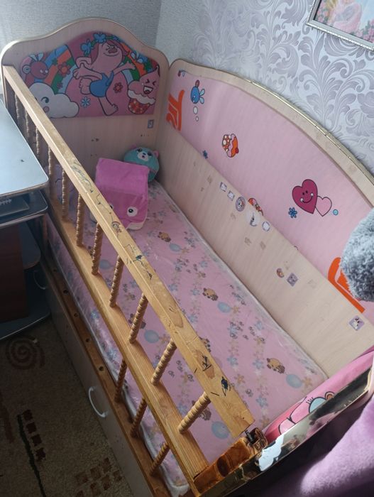 Ліжечко дитяче для принцеси