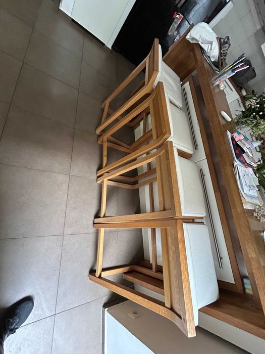 Conjunto de 4 bancos de bar Joe Habitat