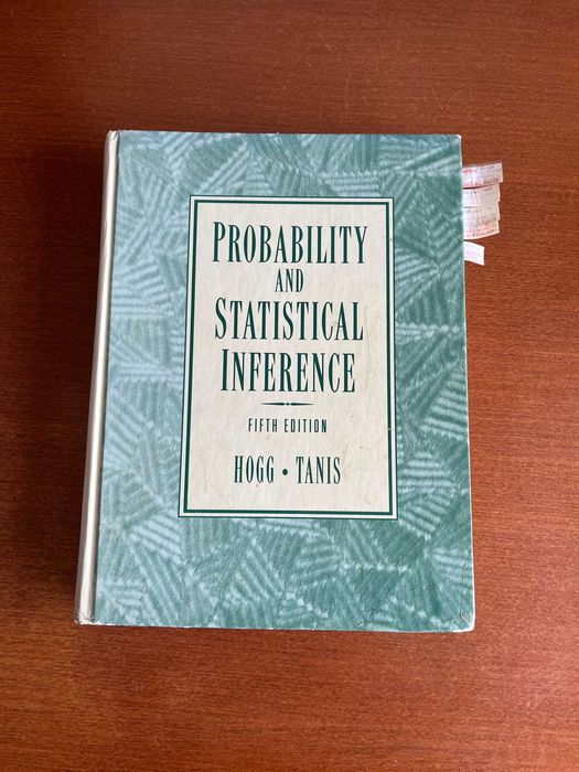 Probability and Statistical Inference de Hogg Tanis64551528799747120