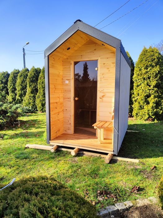 Sauna ogrodowa stodoła