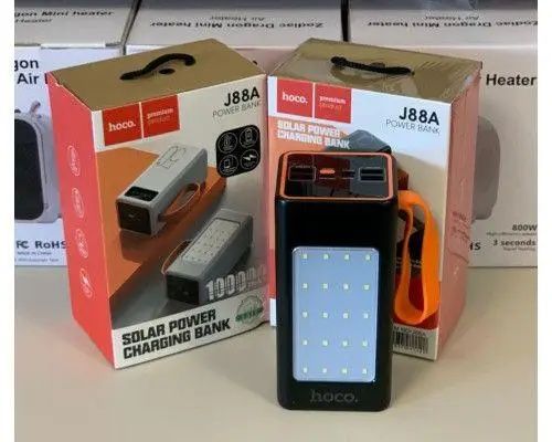 Hoco ПаверБанк 100000 mAh JA88A usb type- белый
