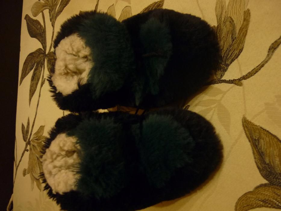 Пинетки зимние на овчине