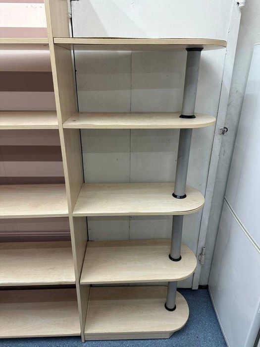 Шафа-стелаж з полицями на три секції Ш.Г.В.2200х350х2080мм м.Шулявська