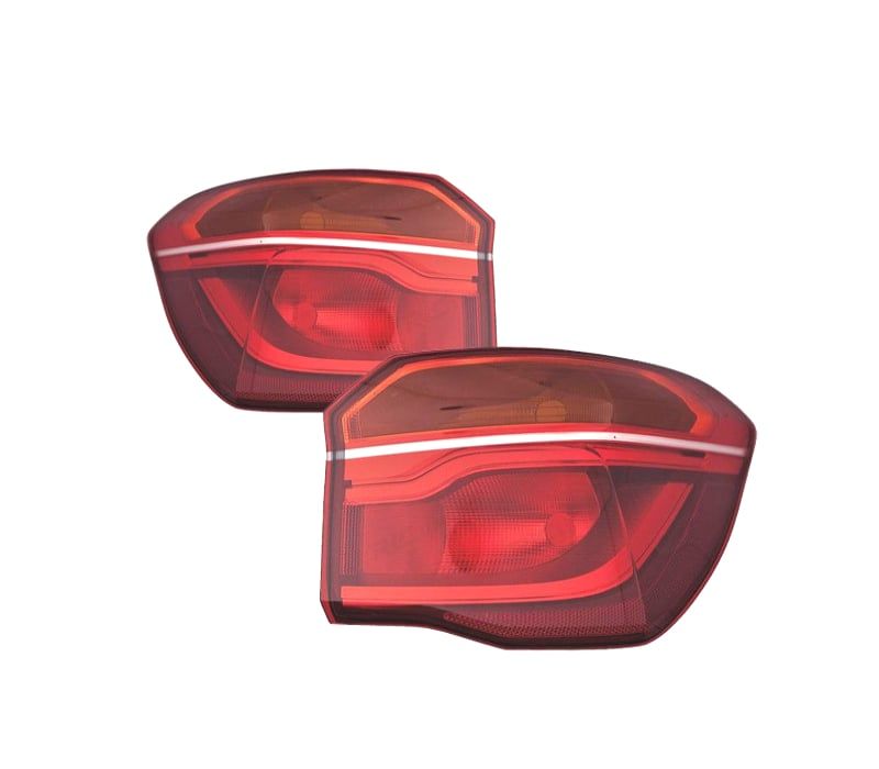 FARÓIS BMW X1 F48 15-19 VERMELHO