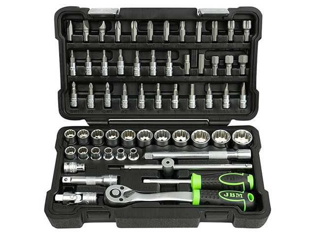 Jogo Chaves Cx.3/8" Dozavadas 59 Peças | JBM 54168