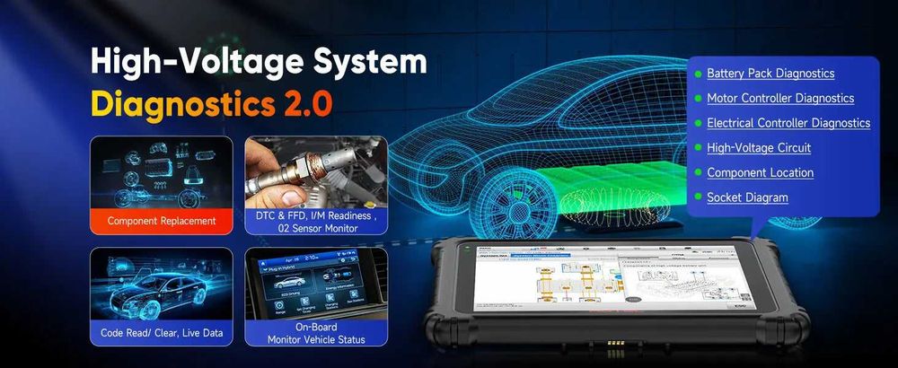 Autel MS Ultra EV Máquina Diagnostico OBD Professional Topo Gama (NOVO